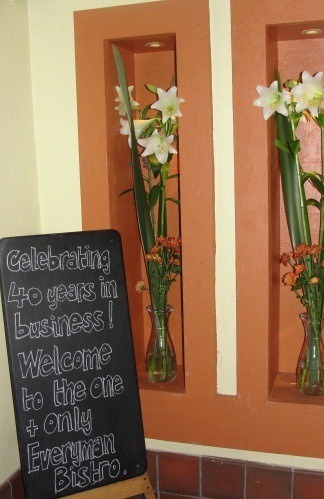 The Everyman Bistro is 40! Welcome board